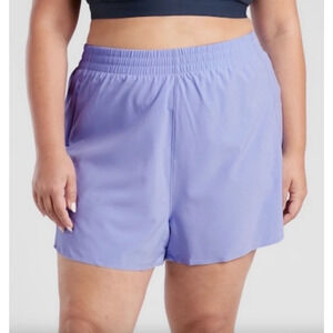 Athleta Hustle 3" Shorts Size 3X NEW Lightweight Exercise Gym Workout Running